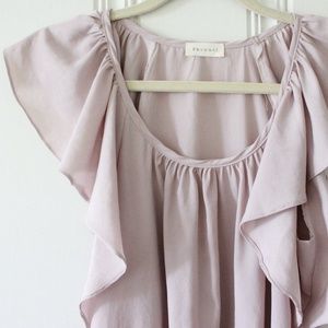 Phanuel Flutter Sleeve Top